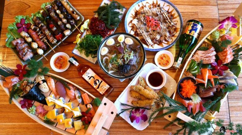 Những nguyên liệu sử dụng chế biến của Shinosushi là những nguyên liệu được chọn lựa kỹ