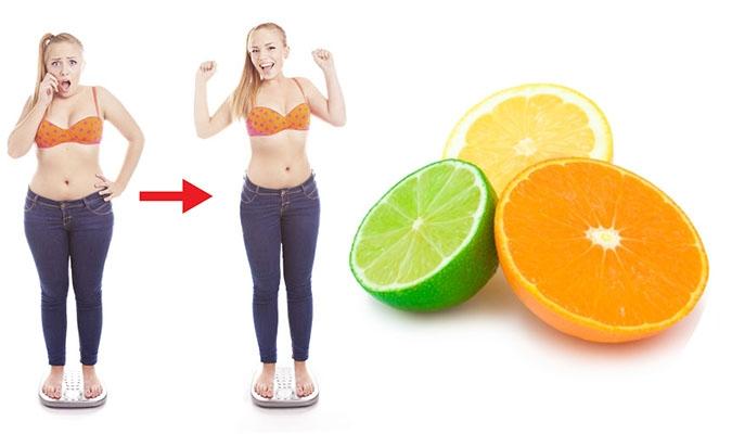 Nước chanh và cam giúp bạn sở hữu vòng eo con kiến