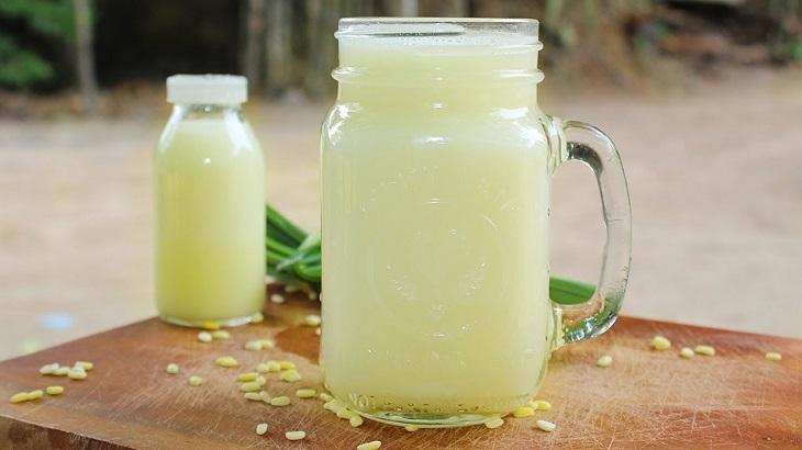 Sữa đậu xanh hạt sen