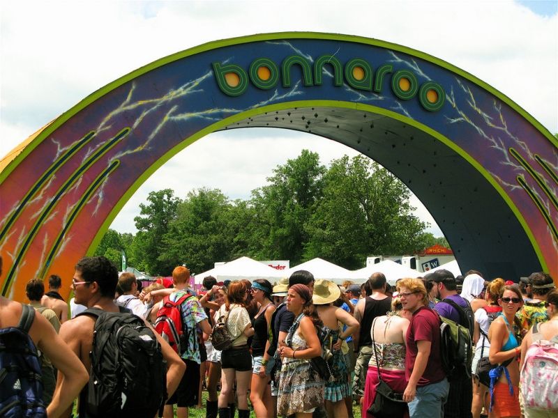Lễ hội âm nhạc và nghệ thuật Bonnaroo tại Manchester, Tennessee, Mỹ