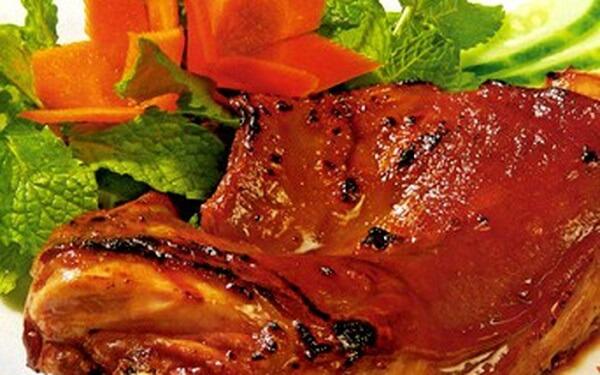 món thịt thỏ roti hấp dẫn, lạ miệng