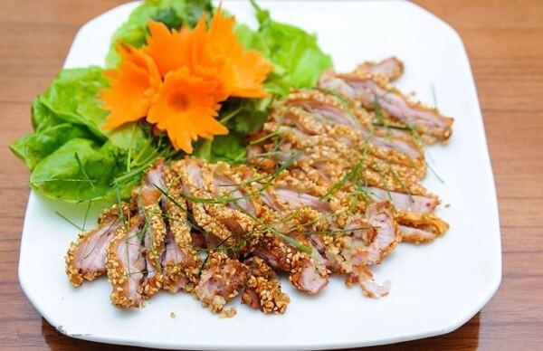 Thỏ tẩm vừng rán