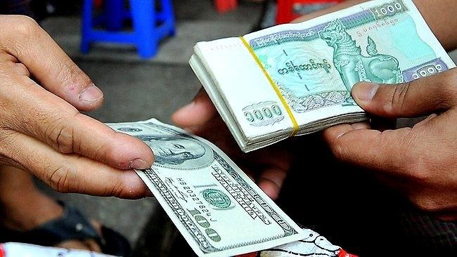 Myanmar sử dụng đồng tiền địa phương là Kyat