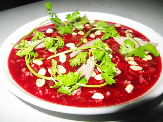 Món tiết canh