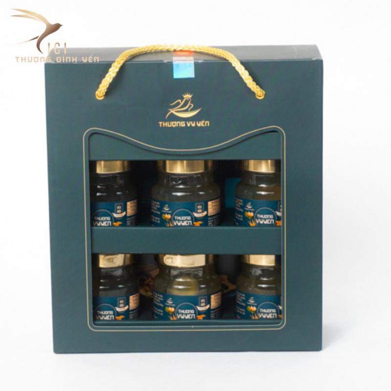 Tổ Yến chưng sẵn CICI Thượng Đỉnh Yến Thượng Vy Yến Đông Trùng Hạ Thảo, Nhân Sâm bồi bổ sức khỏe