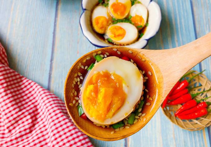 Trứng ngâm tương Hàn Quốc