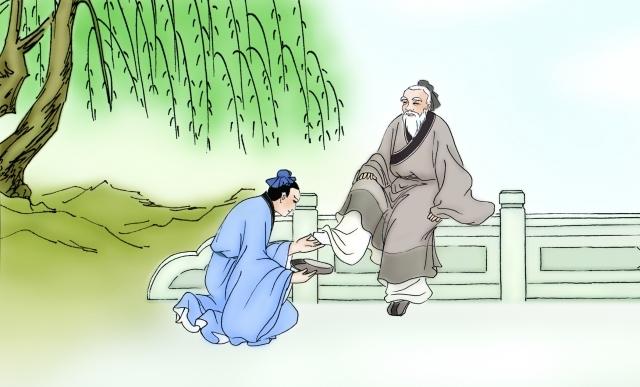 Chuyện Trương Lương nhặt giày đắc đạo