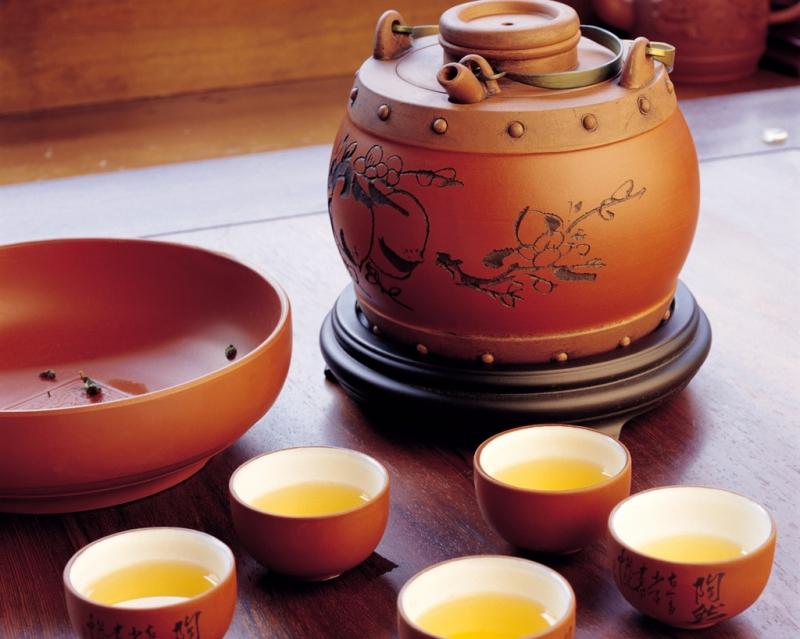 Uống trà đặc