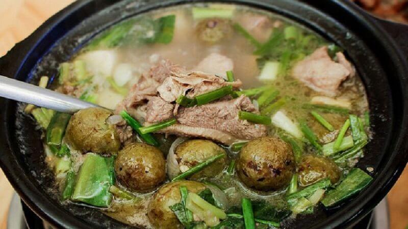 Món vịt om sấu thơm ngon