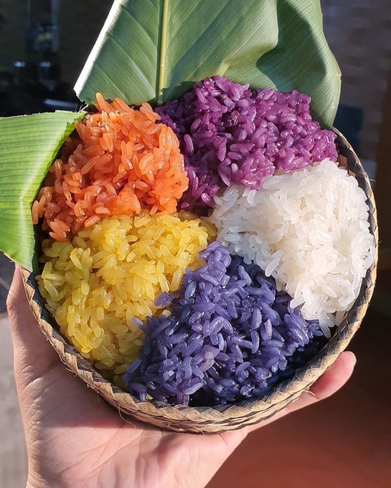 Xôi ngũ sắc